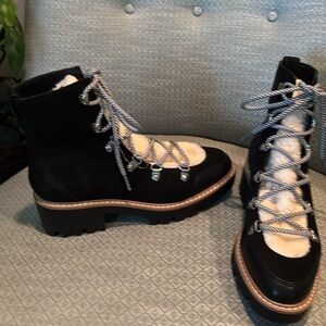 The Drop Women's Caleb Shearling Hiking Boot Hi-Top Size 81/2